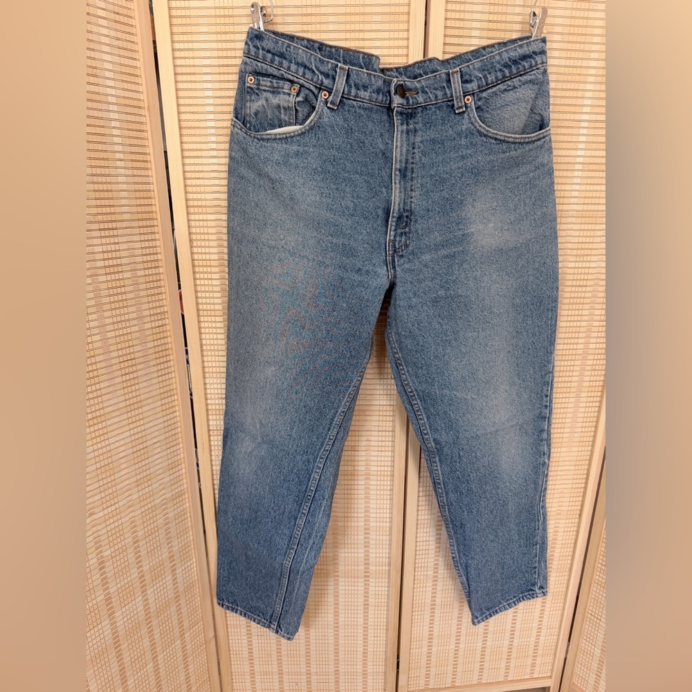 Levi's Straight Blue Jeans